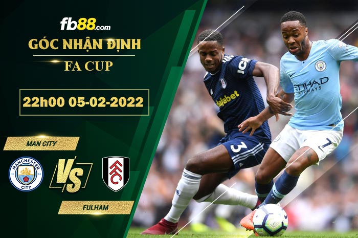 Fb88 soi kèo trận đấu Man City vs Fulham