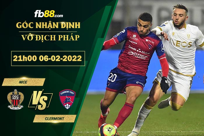 Fb88 soi kèo trận đấu Nice vs Clermont