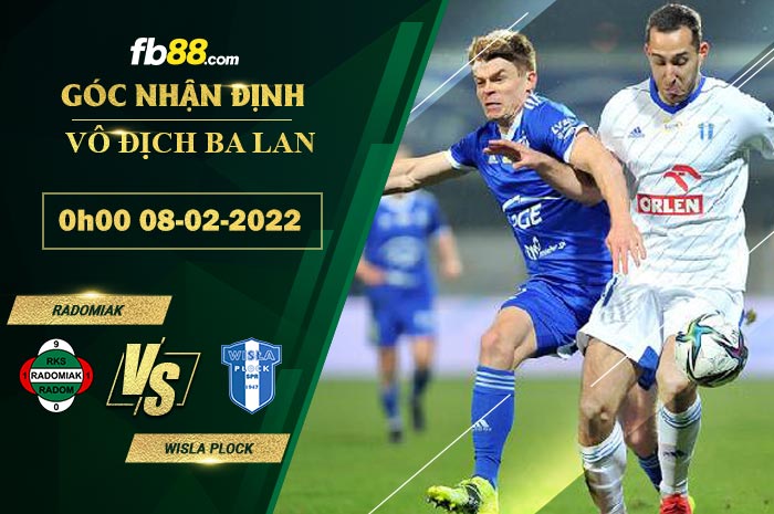FB88 soi kèo trận đấu Radomiak vs Wisla Plock
