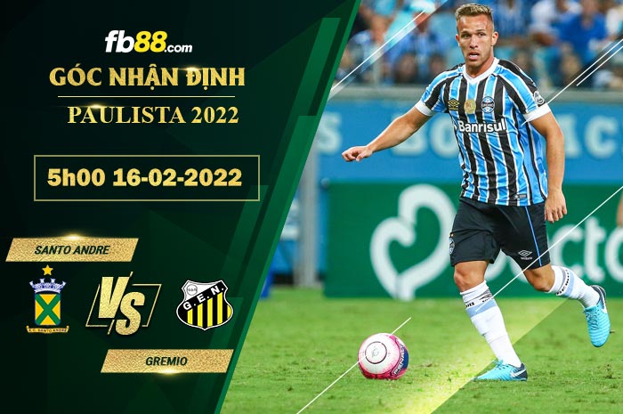 Fb88 soi kèo trận đấu Santo Andre vs Gremio