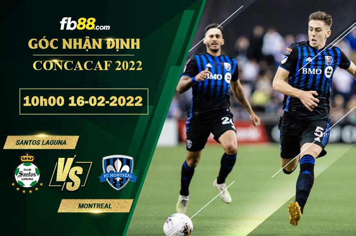 Fb88 soi kèo trận đấu Santos Laguna vs  Montreal