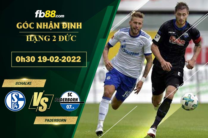 Fb88 soi kèo trận đấu Schalke vs Paderborn