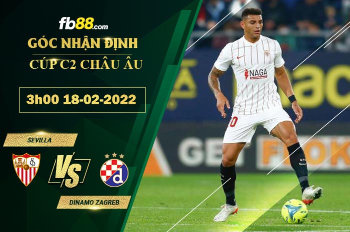 Fb88 soi kèo trận đấu Sevilla vs Dinamo Zagreb