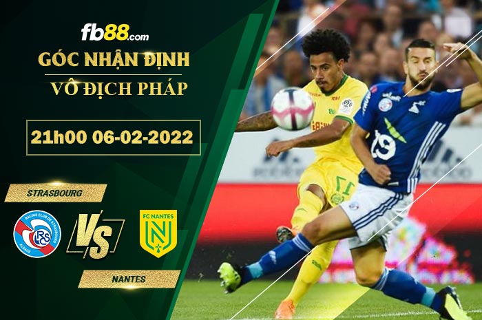 Fb88 soi kèo trận đấu Strasbourg vs Nantes