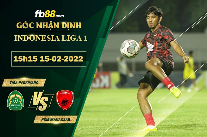 Fb88 soi kèo trận đấu TIRA Persikabo vs PSM Makassar