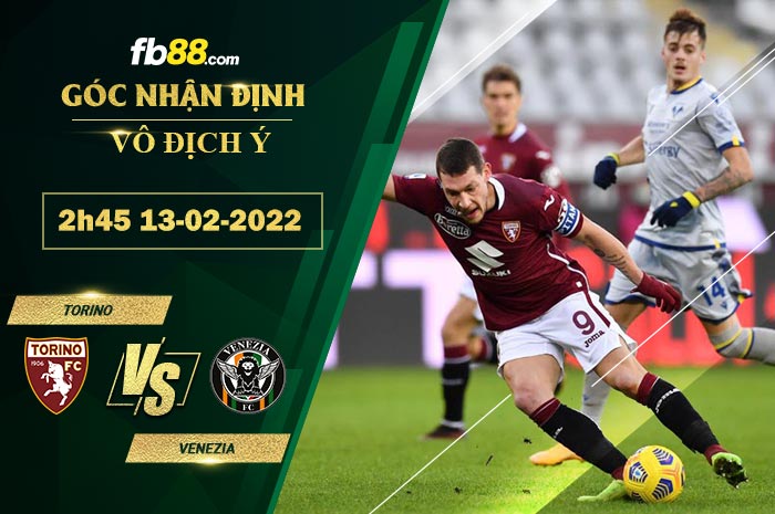 Fb88 soi kèo trận đấu Torino vs Venezia