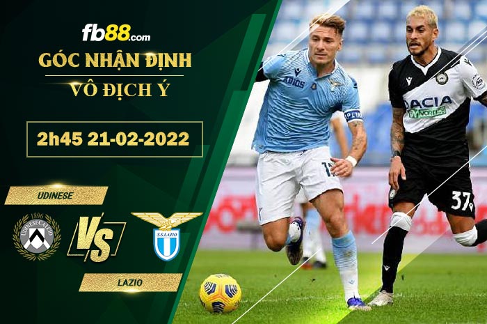 Fb88 soi kèo trận đấu Udinese vs Lazio