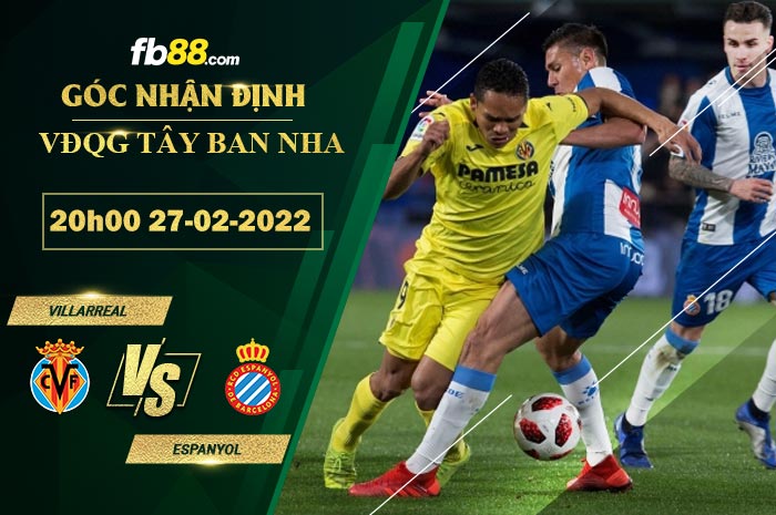 Fb88 soi kèo trận đấu Villarreal vs Espanyo