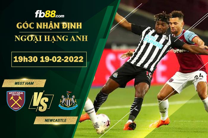 Fb88 soi kèo trận đấu West Ham vs Newcastle