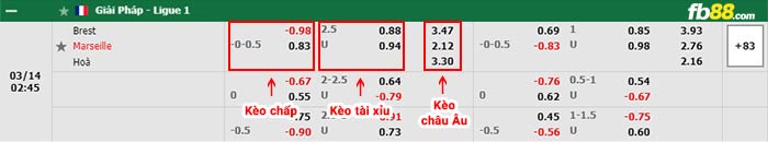 fb88-bảng kèo trận đấu Brest vs Marseille