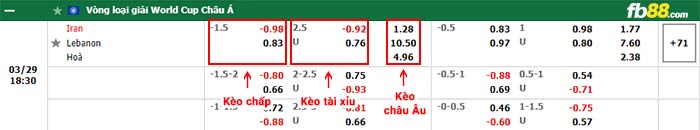 fb88-bảng kèo trận đấu Iran vs Lebanon