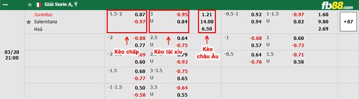fb88-bảng kèo trận đấu Juventus vs Salernitana