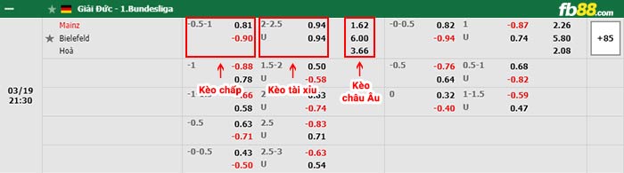 fb88-bảng kèo trận đấu Mainz vs Arminia Bielefeld