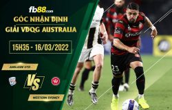 fb88-soi kèo Adelaide Utd vs Western Sydney