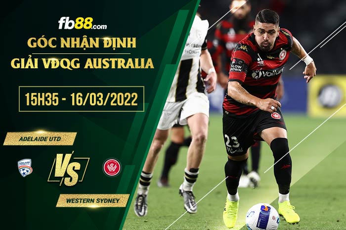 fb88-soi kèo Adelaide Utd vs Western Sydney