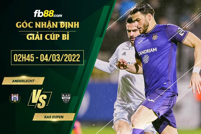 fb88-soi kèo Anderlecht vs Eupen