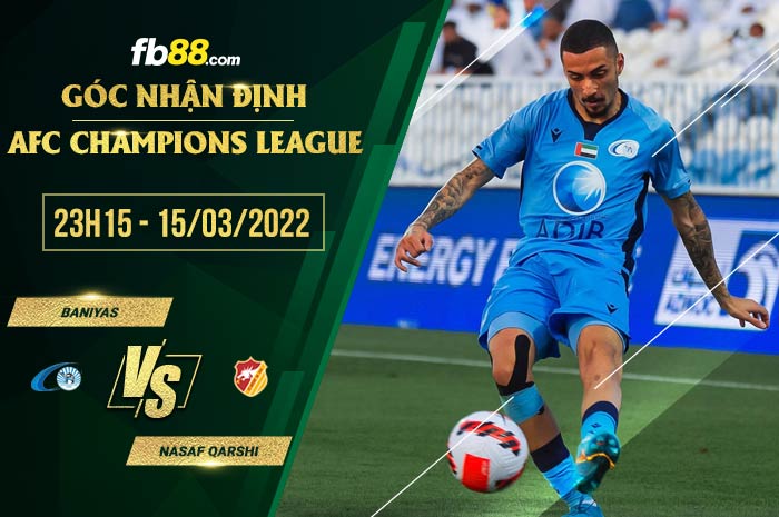 fb88-soi kèo Baniyas vs Nasaf Qarshi