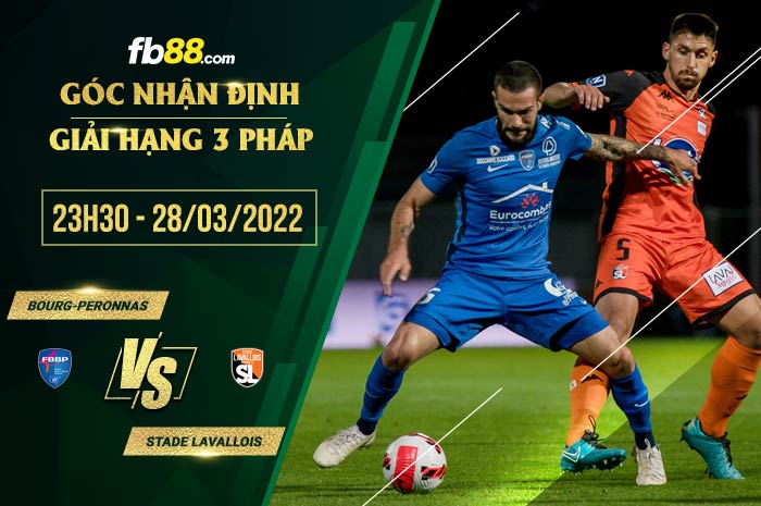 fb88-soi kèo Bourg-Peronnas vs Stade Lavallois