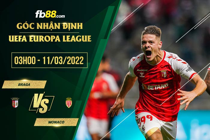 fb88-soi kèo Braga vs Monaco
