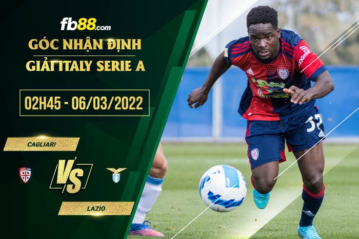 fb88-soi kèo Cagliari vs Lazio
