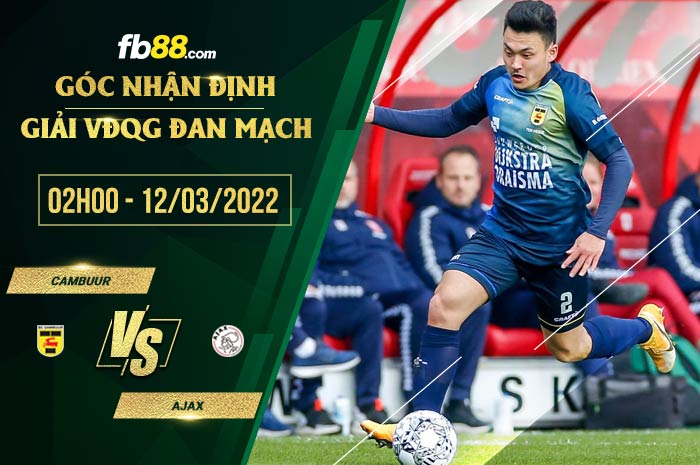 fb88-soi kèo Cambuur vs Ajax