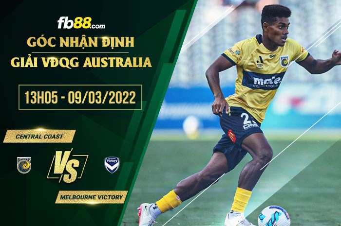 fb88-soi kèo Central Coast vs Melbourne Victory