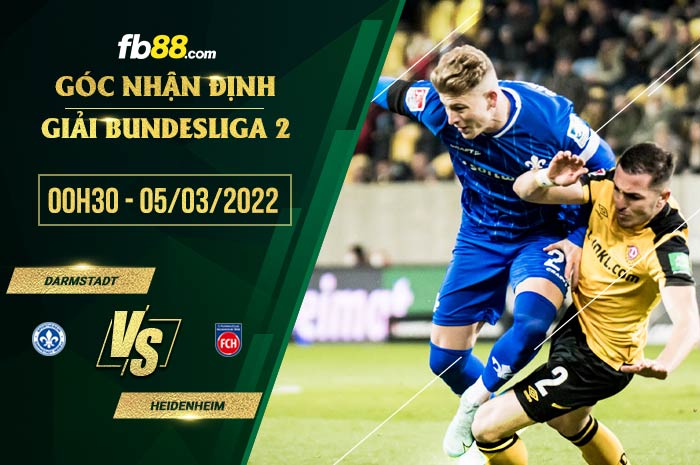 fb88-soi kèo Darmstadt vs Heidenheim