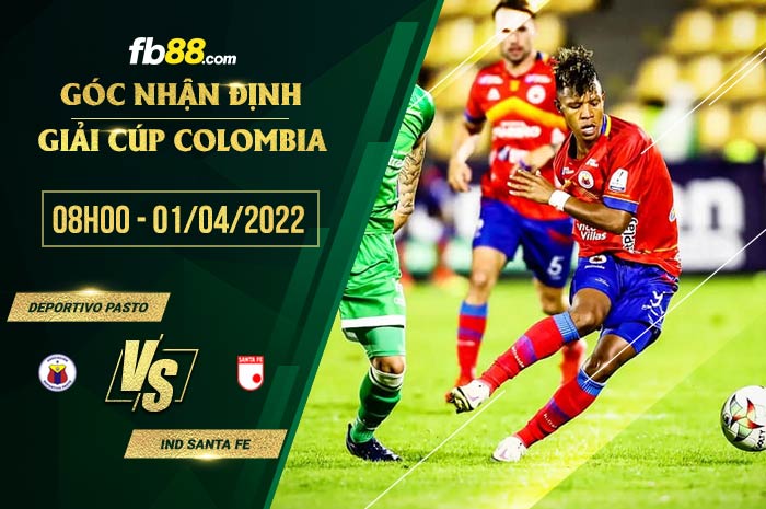 fb88-soi kèo Deportivo Pasto vs Ind Santa Fe