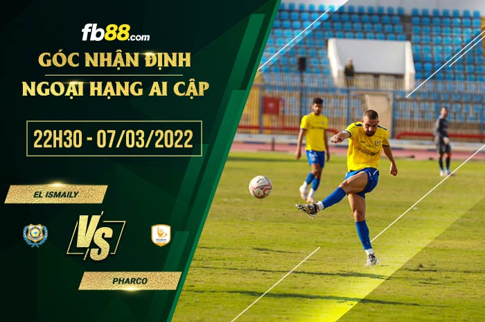 fb88-soi kèo El Ismaily vs Pharco