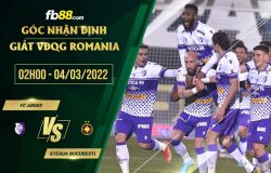 fb88-soi kèo FC Arges vs Steaua Bucuresti