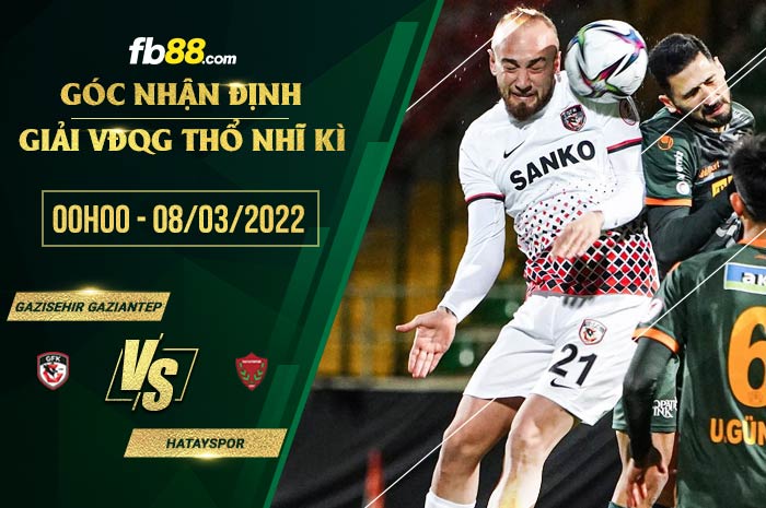 fb88-soi kèo Gazisehir Gaziantep vs Hatayspor