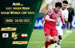 fb88-soi kèo Han Quoc vs Iran