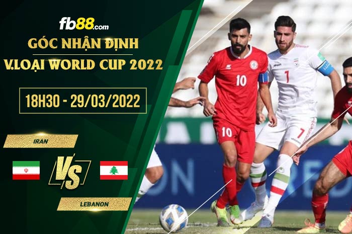 fb88-soi kèo Iran vs Lebanon