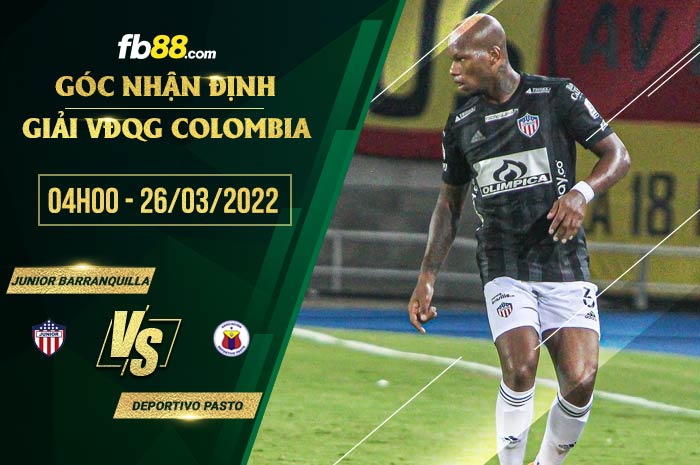 fb88-soi kèo Junior Barranquilla vs Deportivo Pasto