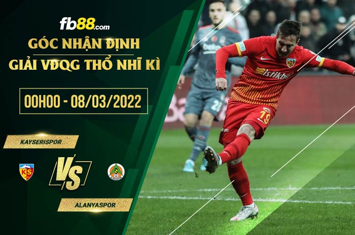 fb88-soi kèo Kayserispor vs Alanyaspor