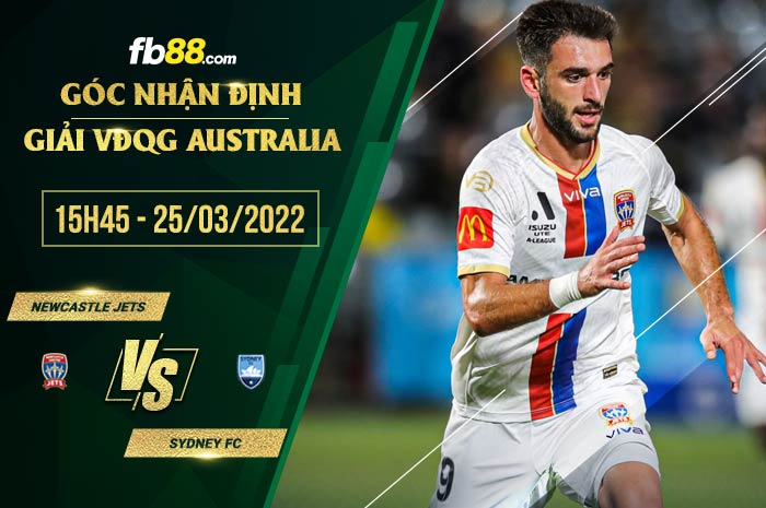 fb88-soi kèo Newcastle Jets vs Sydney FC