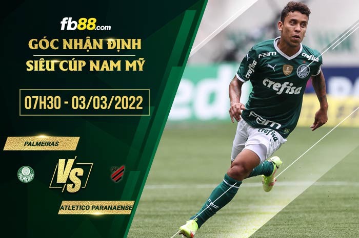 fb88-soi kèo Palmeiras vs Atletico Paranaense