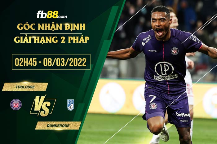 fb88-soi kèo Toulouse vs USL Dunkerque