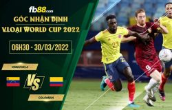 fb88-soi kèo Venezuela vs Colombia