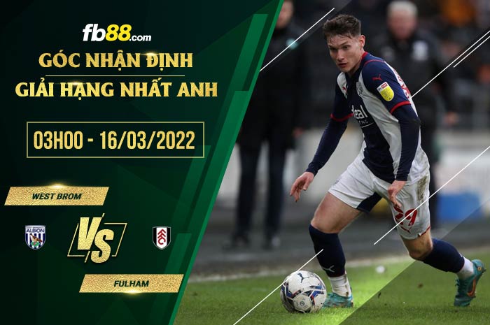 fb88-soi kèo West Brom vs Fulham