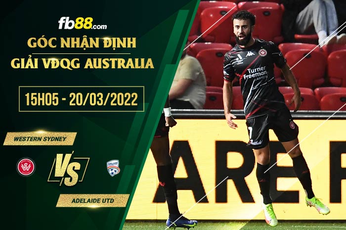 fb88-soi kèo Western Sydney vs Adelaide Utd