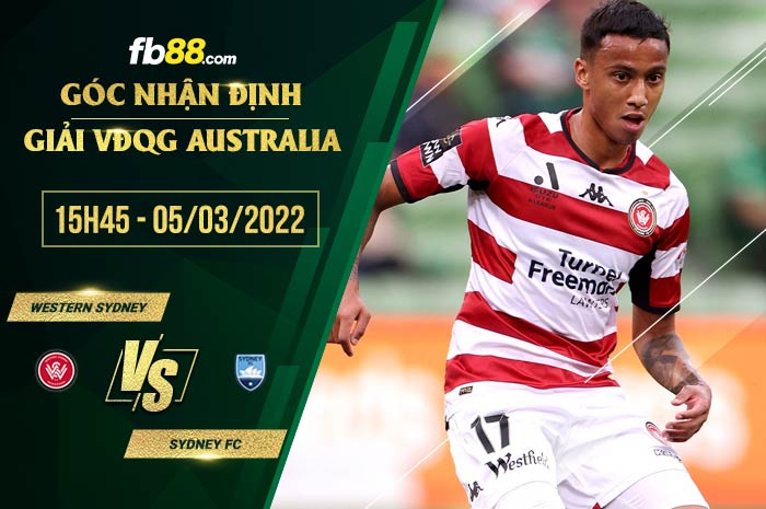 fb88-soi kèo Western Sydney vs Sydney FC
