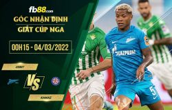 fb88-soi kèo Zenit vs Kamaz