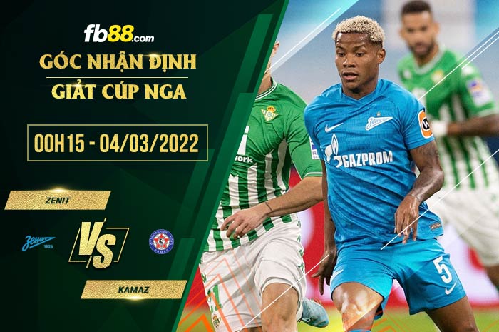 fb88-soi kèo Zenit vs Kamaz