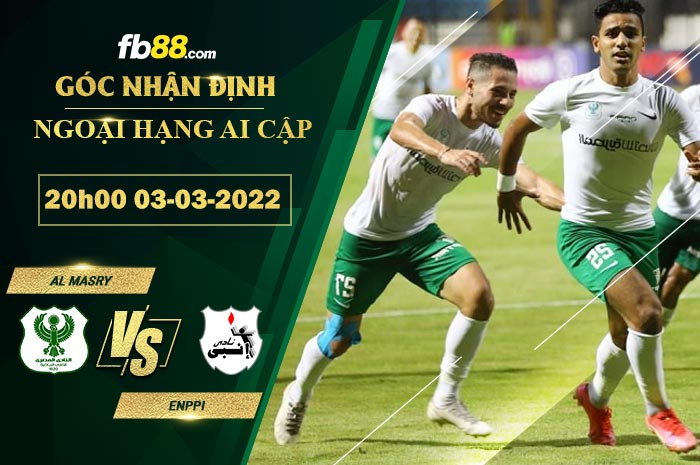 Fb88 soi kèo trận đấu Al Masry vs Enppi