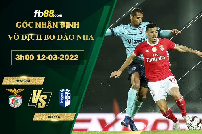 Fb88 soi kèo trận đấu Benfica vs Vizela
