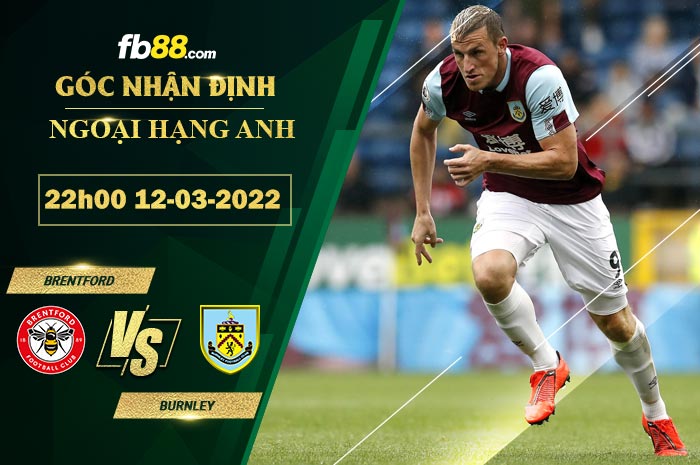 Fb88 soi kèo trận đấu Brentford vs Burnley