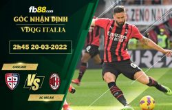Fb88 soi kèo trận đấu Cagliari vs AC Milan
