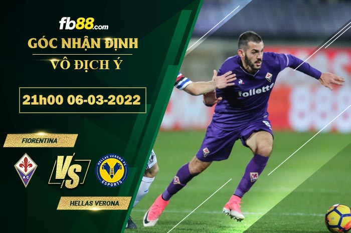 Fb88 soi kèo trận đấu Fiorentina vs Hellas Vero