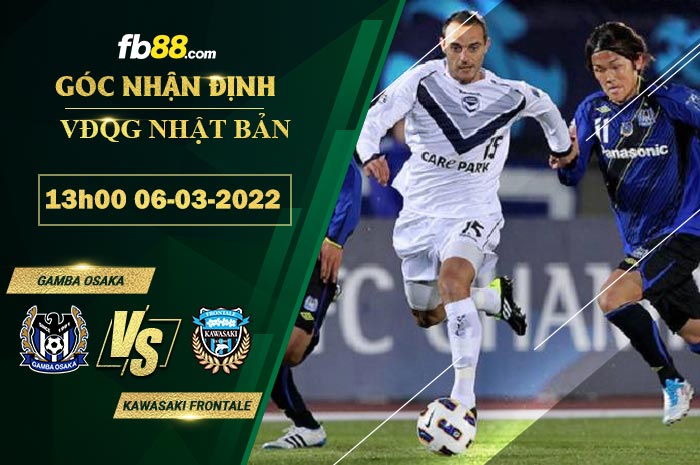 Fb88 soi kèo trận đấu Gamba Osaka vs Kawasaki Frontale